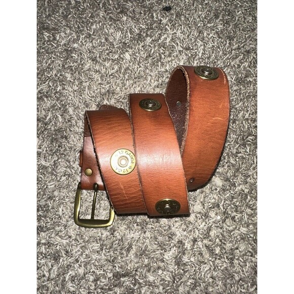 Nocona Leather Belt 12 gauge ponchos size 40 - Picture 2 of 6